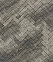  Тротуарная плитка Выбор Паркет Б.4.П.6 Листопад Антрацит: внешний вид